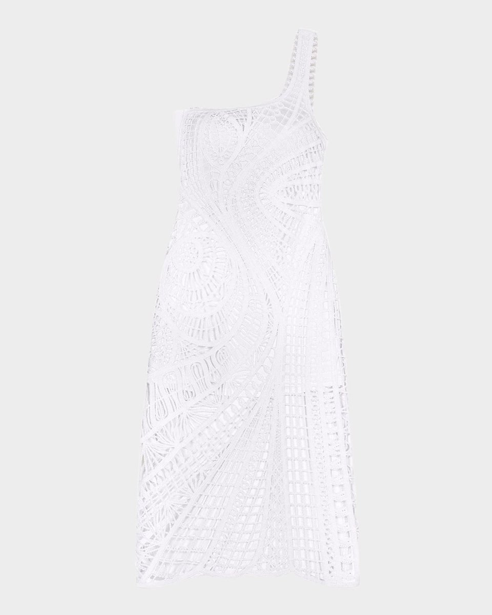 Rochette Crochet Midi Dress